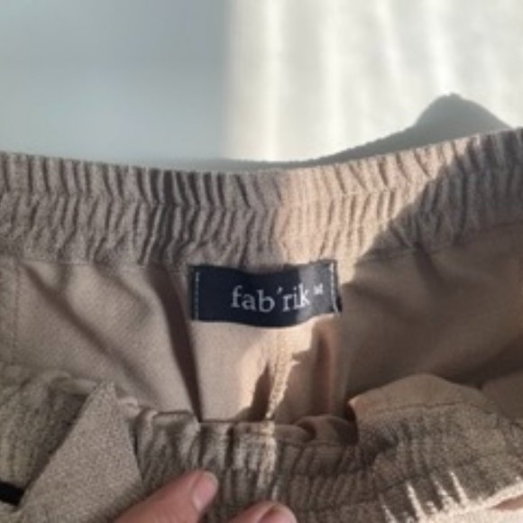 Fab'rik Tie Waist Shorts - Picture 3 of 3